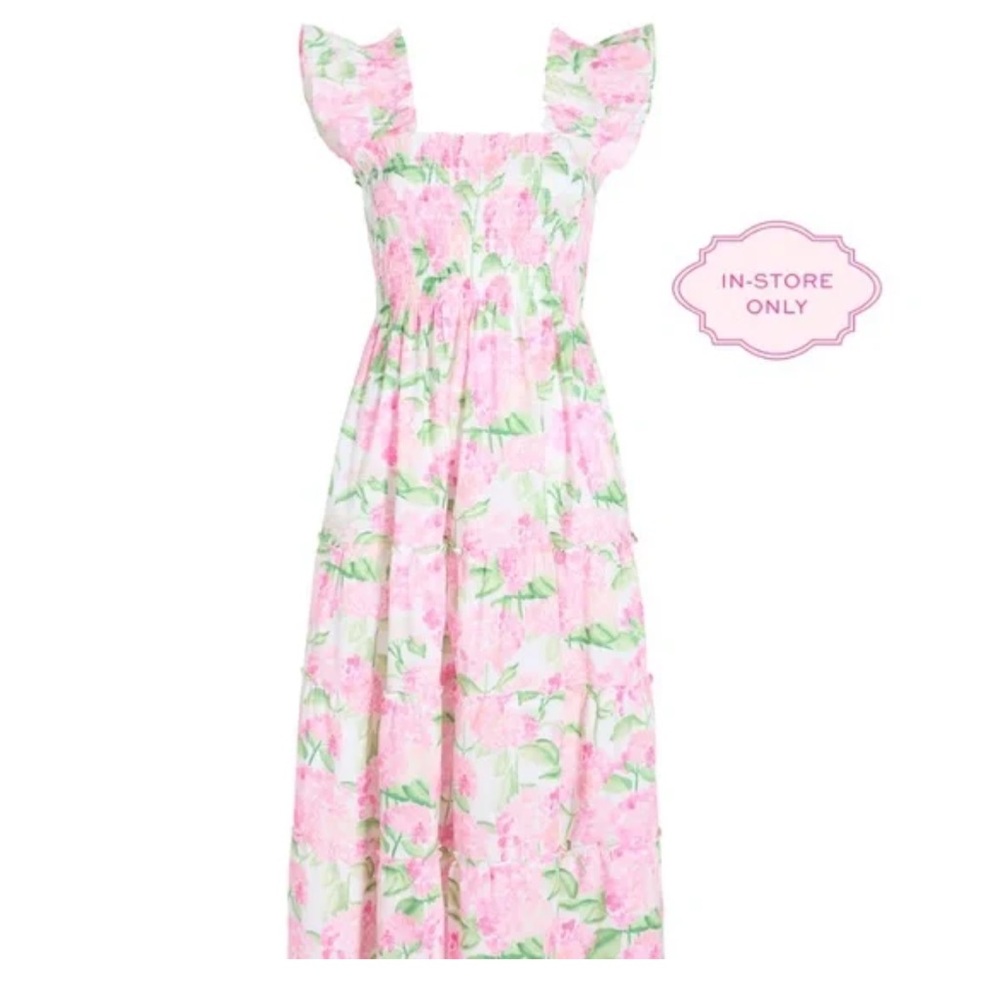 Hill House Home Rare NWT Pink Hydrangea Ellie Women’s Small 💗🌸